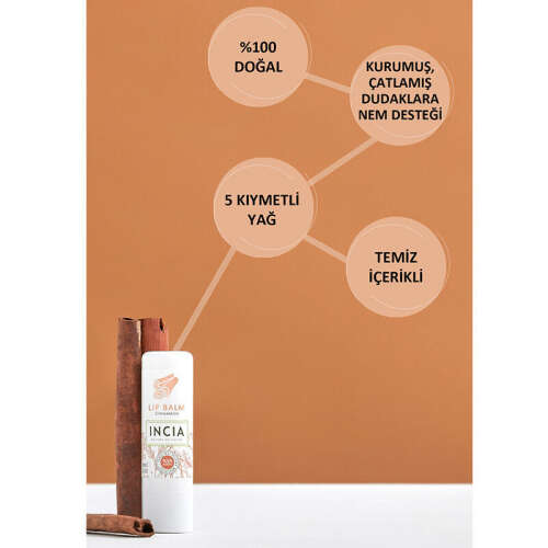 INCIA Tarçınlı Doğal Dudak Besleyici 6g - 5