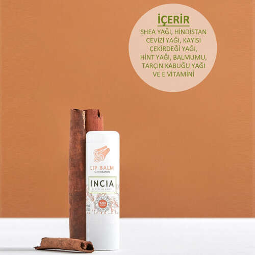 INCIA Tarçınlı Doğal Dudak Besleyici 6g - 6