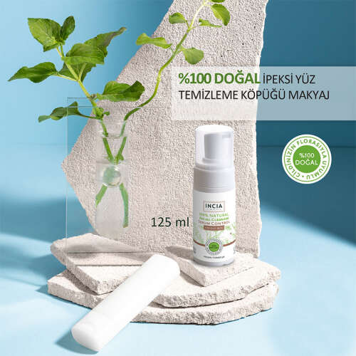 INCIA Yağlı Ciltler İçin Doğal Yüz Temizleyici 125 ml - 3