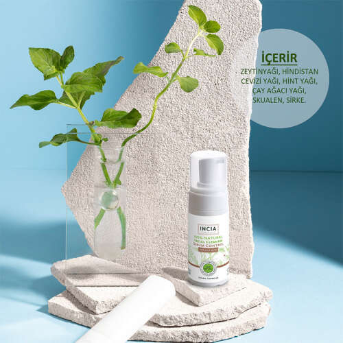INCIA Yağlı Ciltler İçin Doğal Yüz Temizleyici 125 ml - 4