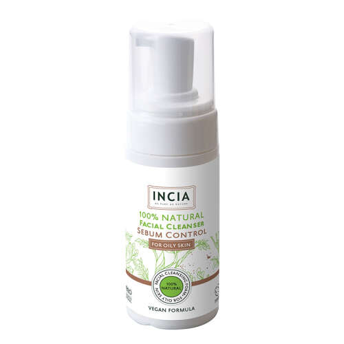 INCIA Yağlı Ciltler İçin Doğal Yüz Temizleyici 125 ml - INCIA