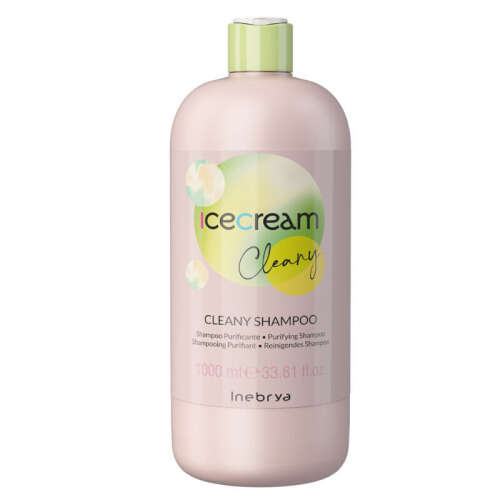 Inebrya Ice Cream Cleany Purifying Shampoo For Sensitive Hair 1000 ml - Inebrya