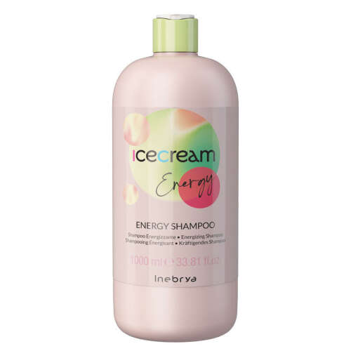 Inebrya Ice Cream Energizing Shampoo For Fine Hair 1000 ml - 1
