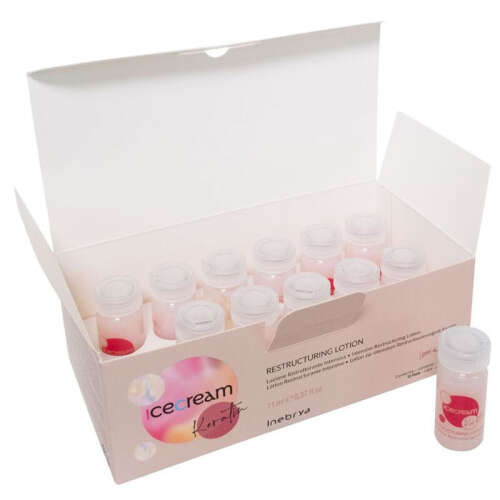 Inebrya Ice Cream Keratin Restructuring Lotion 12x11 ml - Inebrya