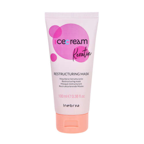 Inebrya Ice Cream Keratin Restructuring Mask 100 ml - 1