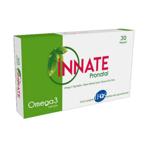 Innate Pronatal Omega 3 30 Kapsül - 1