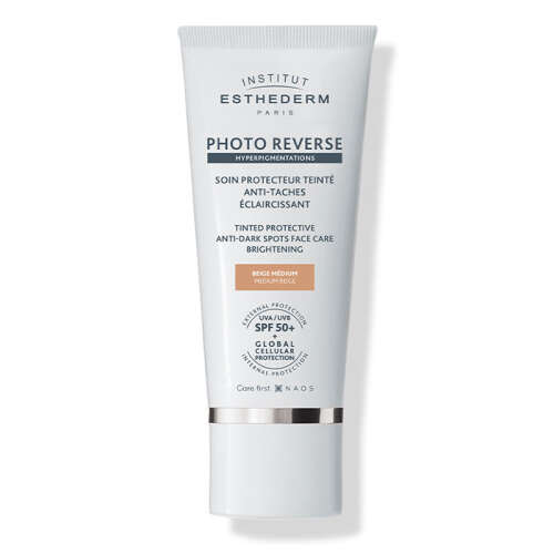 Institut Esthederm Photo Reverse SPF50+ Renkli Güneş Kremi 50 ml - Medium Beige - INSTITUT ESTHEDERM
