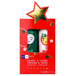 Inuwet Yıldız Figürlü 2li Dudak Nemlendiricisi Seti-Mango ve Pamuk Şekeri - 1