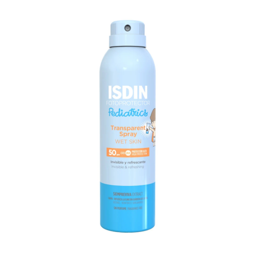 Isdin Fotoprotector Pediatrics Transparent Spray Wet Skin Spf 50 250 ml - 1