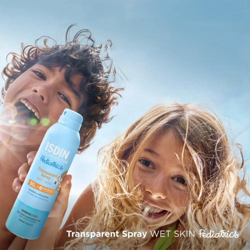 Isdin Fotoprotector Pediatrics Transparent Spray Wet Skin Spf 50 250 ml - 2