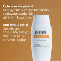 ISDIN Fotoultra 100 Active Unify Fusion Fluid Spf50+ 50 ml - 3