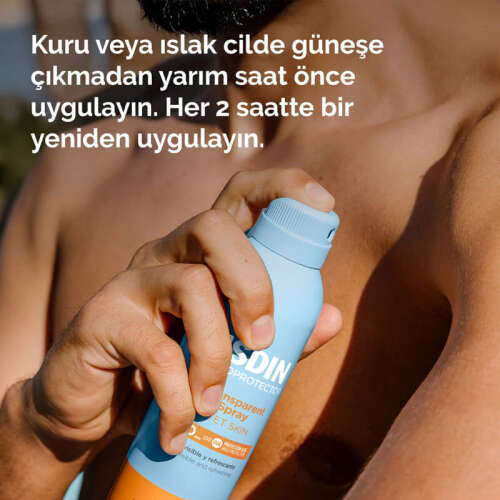 Isdin ISDIN Photoprotector Transparent Spray Wet Skin SPF 50+ 250 ml - 2