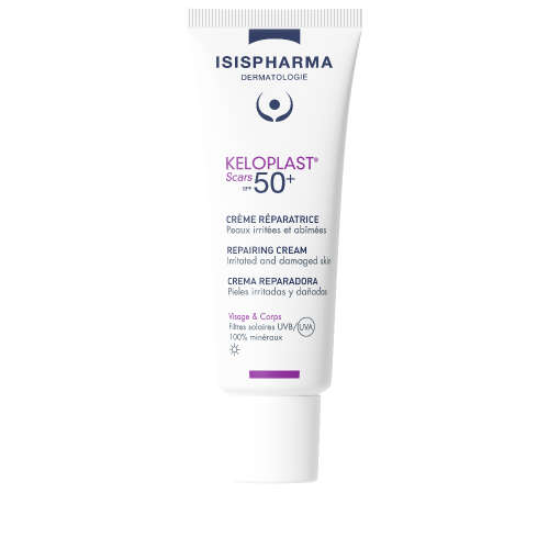 Isıs Pharma Keloplast Scars SPF50+ Repairing Cream 40ml - ISIS PHARMA