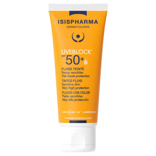 Isıs Pharma Uveblock Spf 50+ Light Tinted Fluid 40 ml - ISIS PHARMA