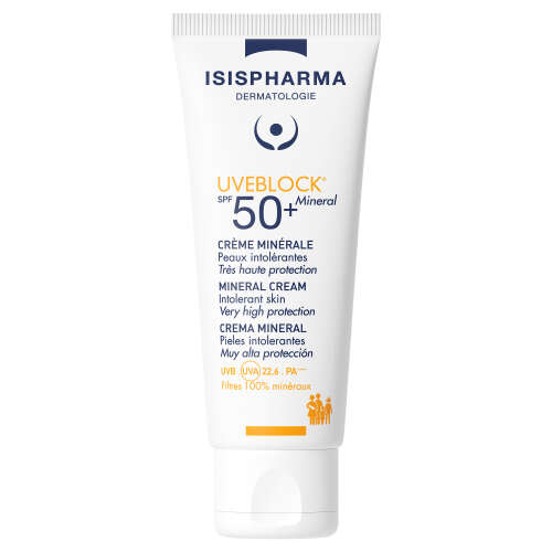 Isis Pharma Uveblock SPF 50+ Mineral Cream 40 ml - ISIS PHARMA