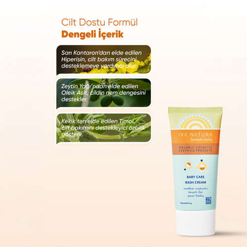 Iva Natura Bebek Pişik Karşıtı Krem Kantaron Özlü 75 ml - 5