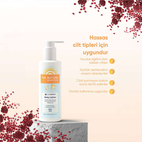 Iva Natura Bebek Vücut Losyonu 250 ml - 3