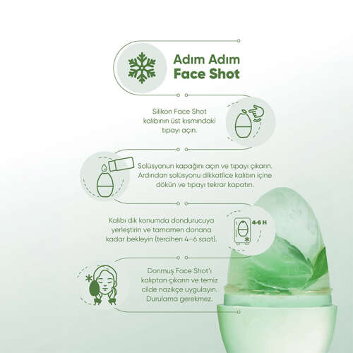 Iva Natura Green Face Shot Set - 5