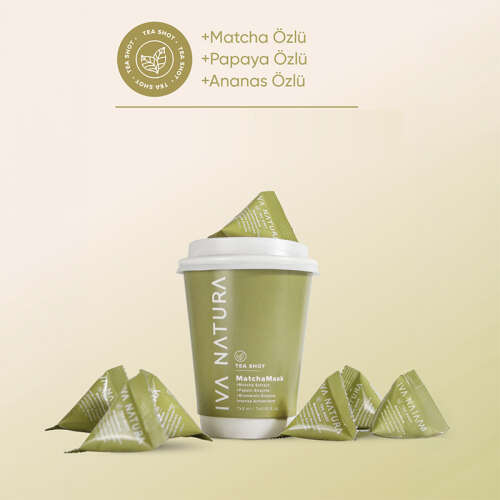 Iva Natura Matcha Özlü Yüz Maskesi 7x3 ml - 4