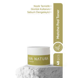 Iva Natura MatchaPad Tonik 40 Adet - 2