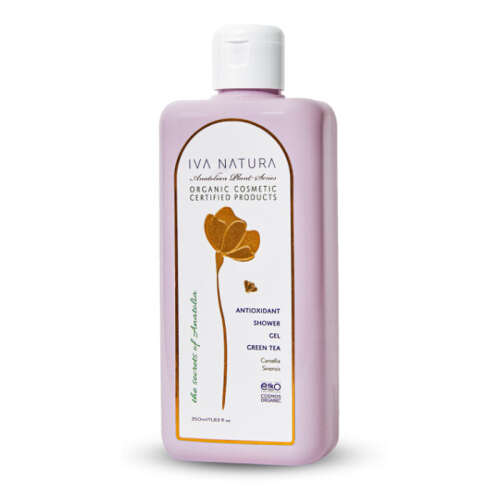 Iva Natura Organik Antioksidan Etkili Yeşil Çay Özlü Duş Jeli 350 ml - 1