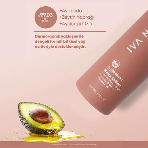 Iva Natura Organik Vücut Bakım Losyonu 250 ml - 4