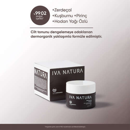 Iva Natura Organik Cilt Tonu Eşitleyici Krem 50 ml - 4