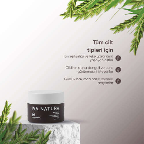 Iva Natura Organik Cilt Tonu Eşitleyici Krem 50 ml - 3