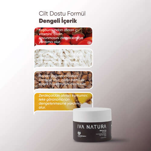 Iva Natura Organik Cilt Tonu Eşitleyici Krem 50 ml - 5