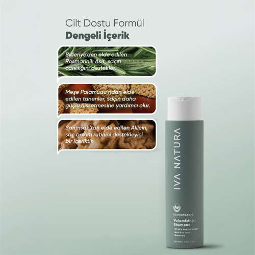 Iva Natura Hacim Veren Şampuan 350 ml - 4