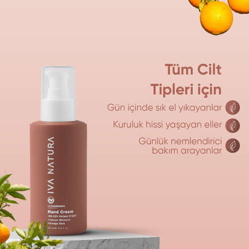 Iva Natura Organik El Bakım Kremi 125 ml - 3