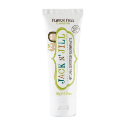 Jack and Jill Silikon Parmak Fırça + Doğal Aromasız Diş Macunu 50 gr - 2