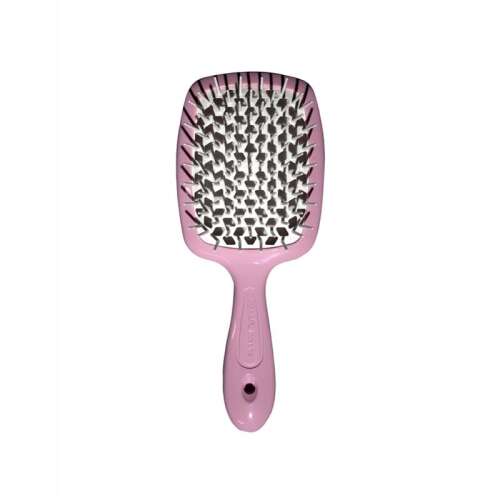Janeke Superbrush Saç Fırçası Pembe Beyaz - Janeke