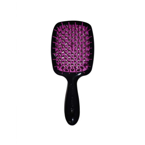 Janeke Superbrush Saç Fırçası Siyah-Pembe - Janeke