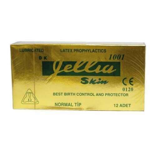 Jellia Skin Prezervatif Normal Tip 12 Adet - 1