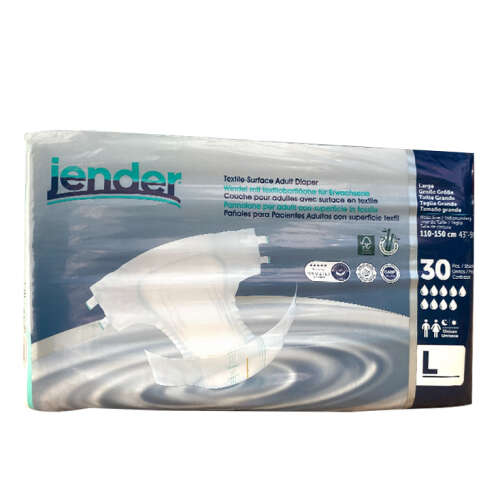 Jender Bel Bantlı Yetişkin Hasta Bezi Large 30 Adet - Jender