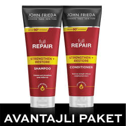 John Frieda Full Repair İşlem Görmüş Saçlar İçin Saç Kremi 2x250 ml Avantajlı Paket - 2