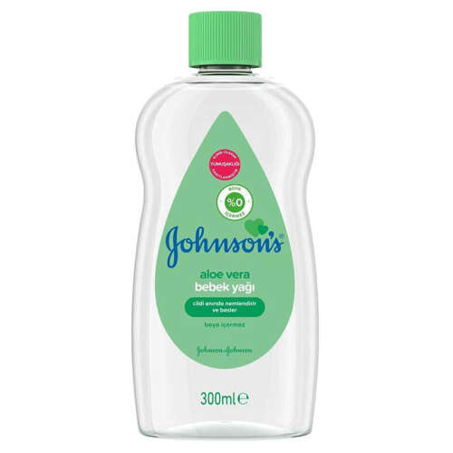 Johnsons Baby Aloe Vera Bebek Yağı 300 ml - Johnson Johnson