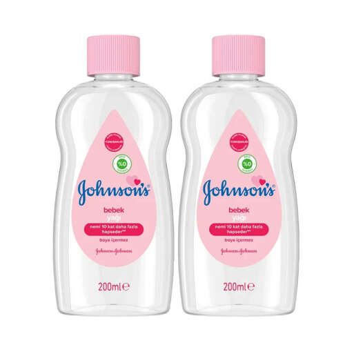 Johnsons Baby Bebek Yağı 2 x 200 ml - Johnson Johnson