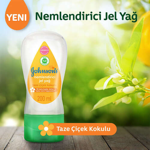 Johnsons Nemlendirici Jel Yağ 200 ml - 2