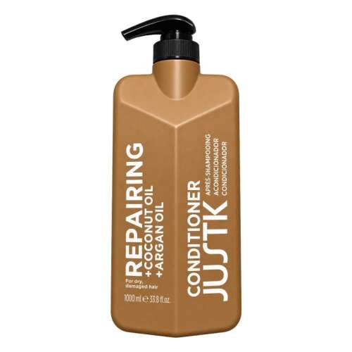 JUSTK Coconut Oil Argan Oil Reparing Conditioner 1000 ml - JUSTK