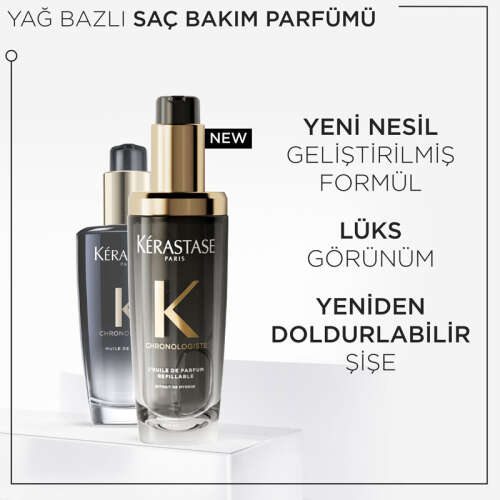 Kerastase Chronologiste Lhuile De Parfum Canlandırıcı Saç Bakım Yağı 75 ml - 3