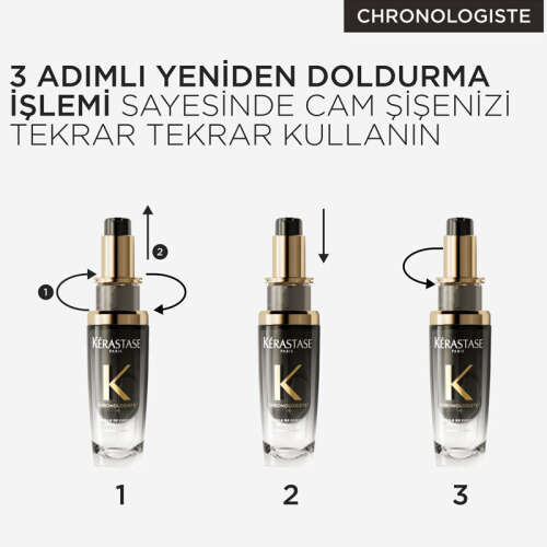 Kerastase Chronologiste Lhuile De Parfum Yedek Şişe Saç Bakım Yağı 75 ml - 6