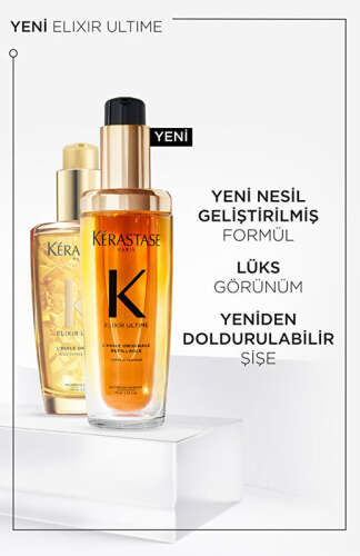Kerastase Elixir Ultime Yeniden Doldurulabilir Saç Bakım Yağı 75 ml - 4