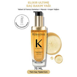 Kerastase Elixir Ultime Yeniden Doldurulabilir Saç Bakım Yağı 75 ml - 3