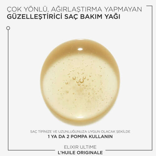 Kerastase Elixir Ultime Saç Bakım Yağı Refill 75 ml - 6