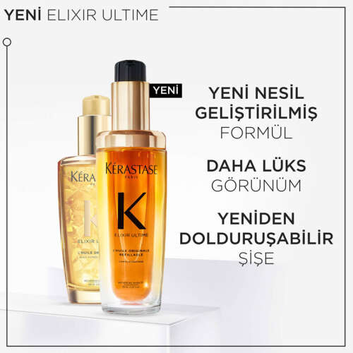Kerastase Elixir Ultime Saç Bakım Yağı Refill 75 ml - 4