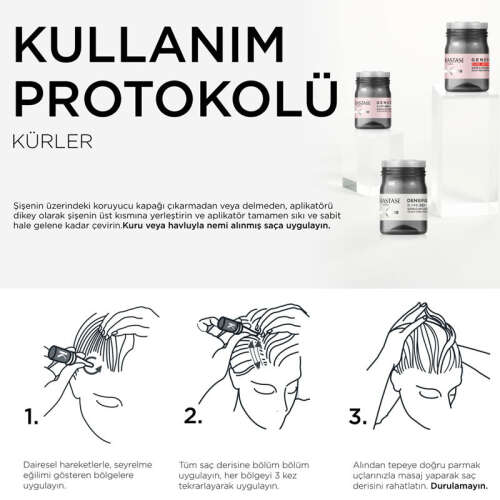 Kerastase Genesis Cure Anti-Chute Aminexil Yoğun Dökülme Karşıtı Serum 10x6ml - 4