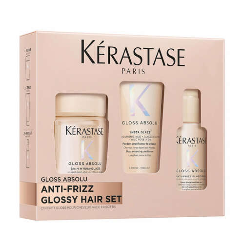 Kerastase Gloss Absolu Anti-Frizz Glossy Hair Set - Kerastase