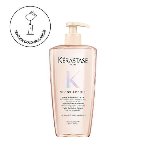 Kerastase Gloss Absolu Bain Hydra-Glaze Elektriklenme Şampuanı 500 ml - 2
